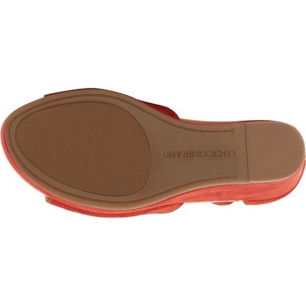 Lucky brand discount yemisa suede wedges