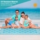 preview thumbnail 24 of 22, Large Outdoor Rug Waterproof Outdoor Plastic Straw Rug for Camping with Carry Bag