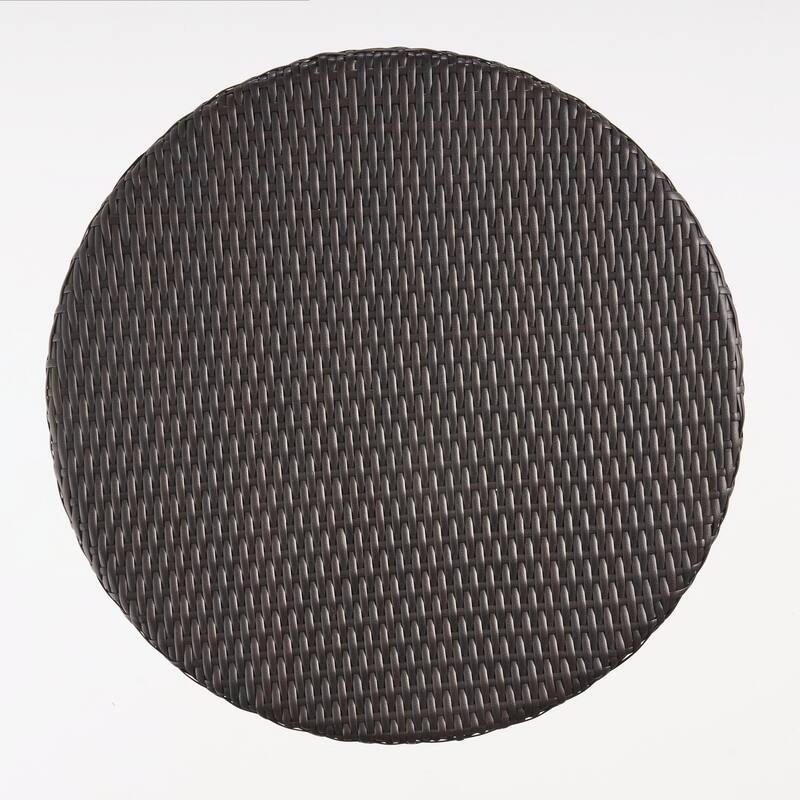 Outdoor 26" Round PE Rattan Bar Table
