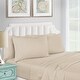 preview thumbnail 18 of 103, ﻿Superior 1200 Thread Count Egyptian Cotton Solid Bed Sheet Set King - Ivory