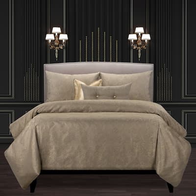 F. Scott Fitzgerald Jazz Club Bronze Luxury Duvet Cover and Insert Set