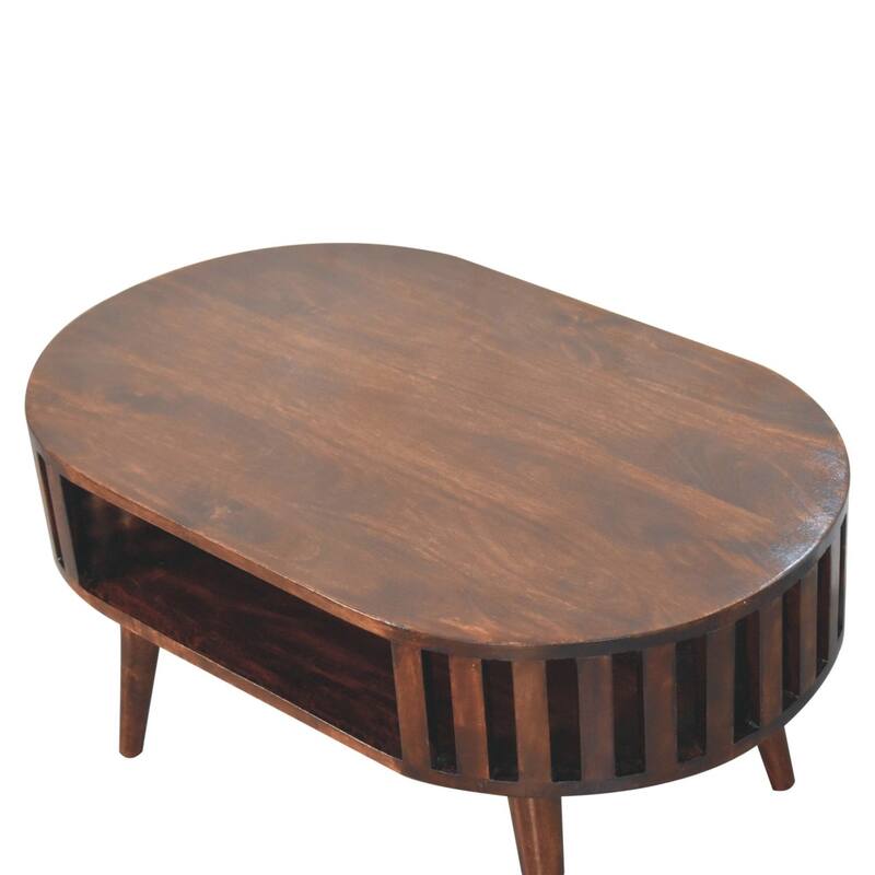 Artisan Furniture Solid Wood Ariella California Walnut Coffee Table