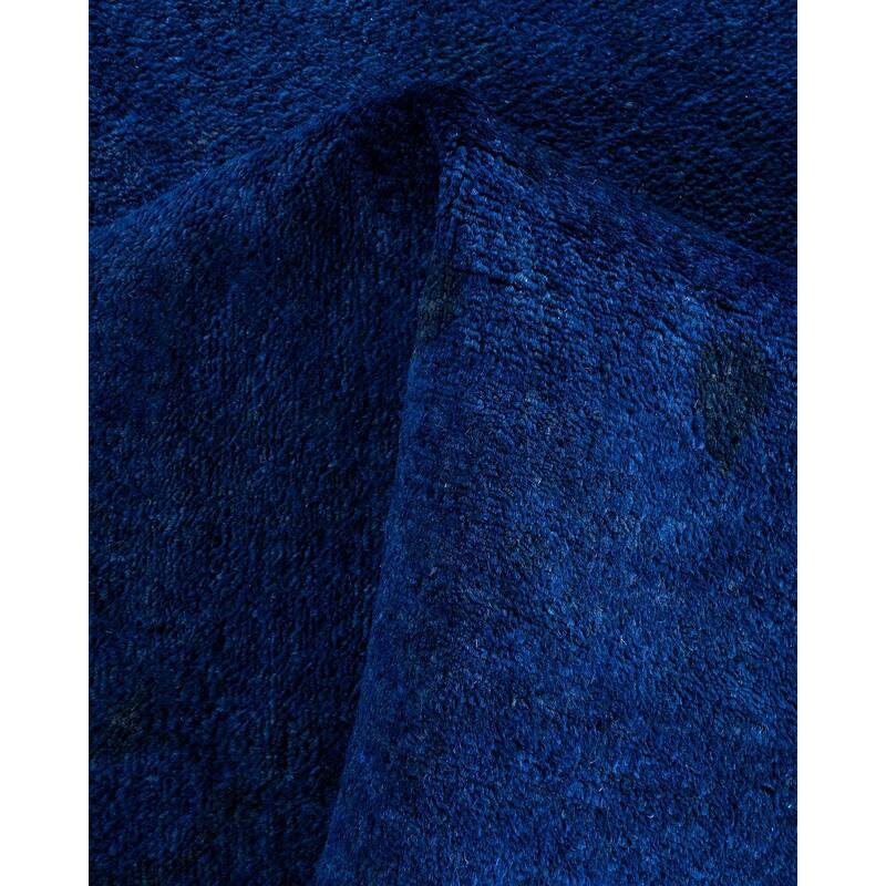 Vibrance One-of-a-Kind Hand-Knotted Area Rug - Blue, 5' 1" x 8' 3" - 5' 1" x 8' 3"