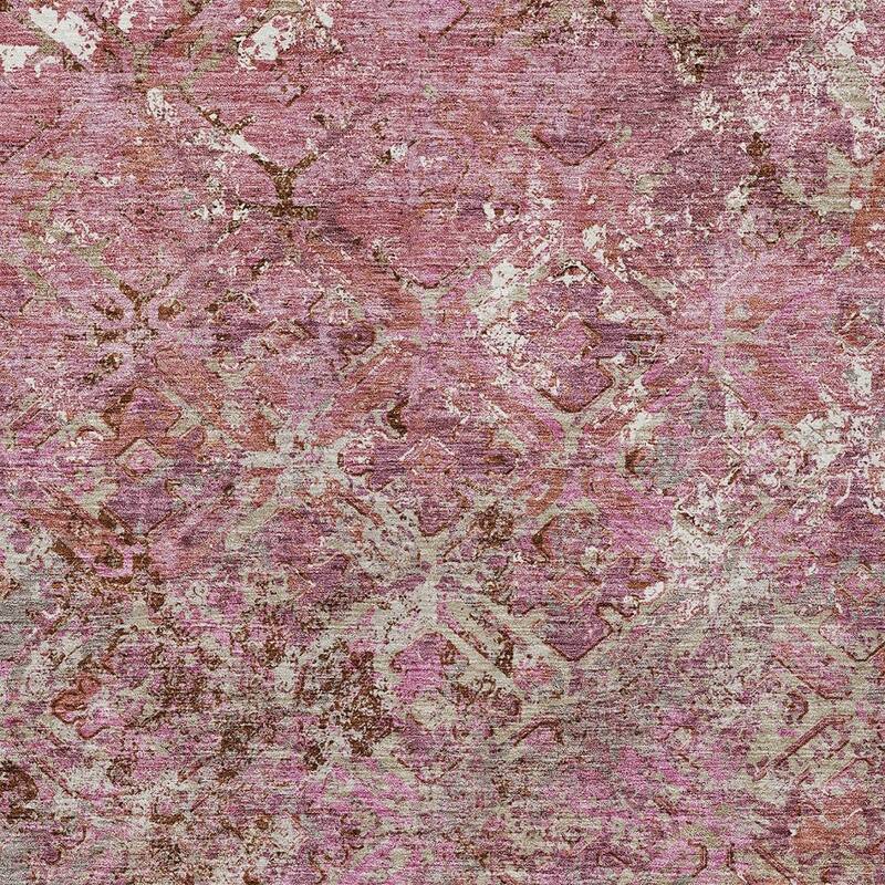 HomeRoots Geometric Transitional Rectangle Outdoor Rug