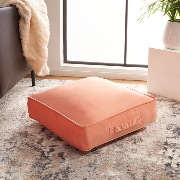 Rainha - Ultra Thick Tufted Floor Pillow - Natural Tan