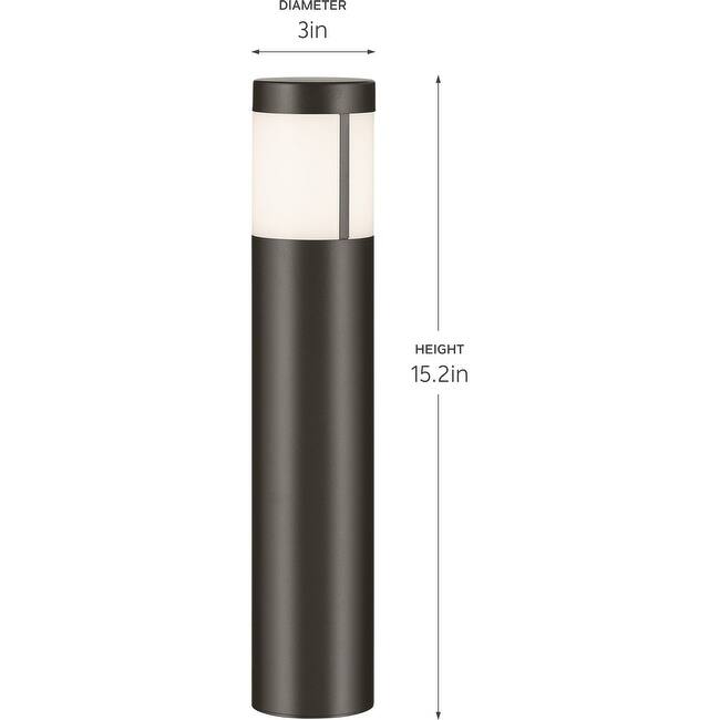 Kichler 1626427 Single 12V LED Bollard Path Light