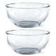 preview thumbnail 8 of 7, ELEMENT 6" Glass Soup / Salad / Dessert / Snack Bowls Set 2 Piece
