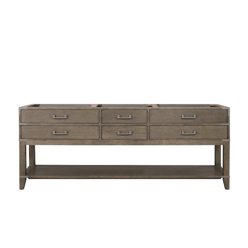 Norwalk Bath Vanity - 84 - Grey Oak