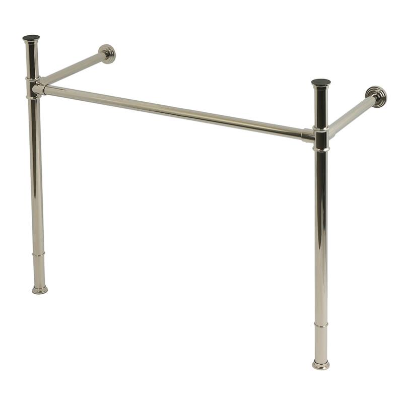 Kingston Brass Fauceture Stainless Steel Console Sink Legs - Polished Nickel
