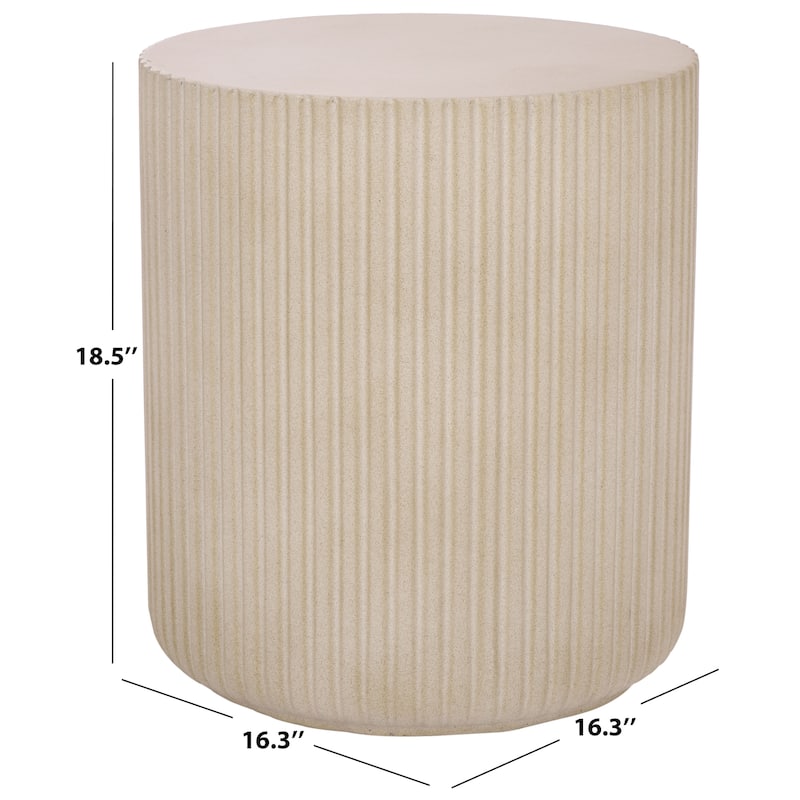 SAFAVIEH Outdoor Living Napa Side Table - 16"W x 16"D x 19"H