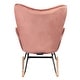 preview thumbnail 14 of 46, Carson Carrington Mid-century Modern Velvet Rocker Accent Chair