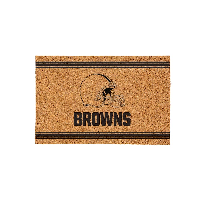 Cleveland Browns Monochrome Indoor/Outdoor Coir Door Mat