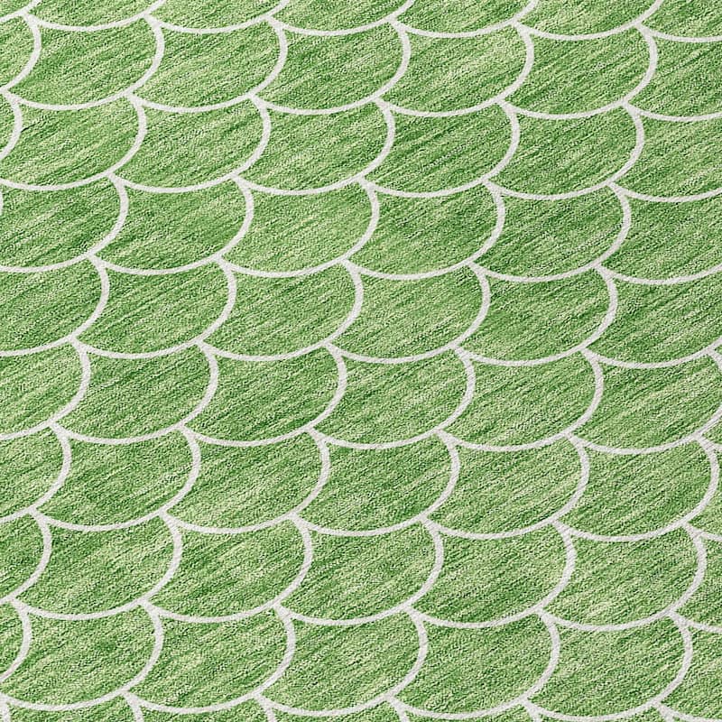 Machine Washable Indoor/ Outdoor Chantille Modern Geo Rug