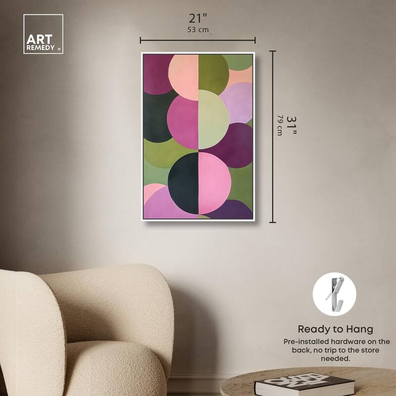 Purpurea I Canvas by Art Remedy