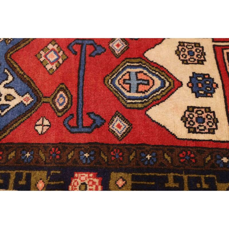 ECARPETGALLERY Hand-knotted Konya Anatolian Red Wool Rug - 3'1 x 4'4