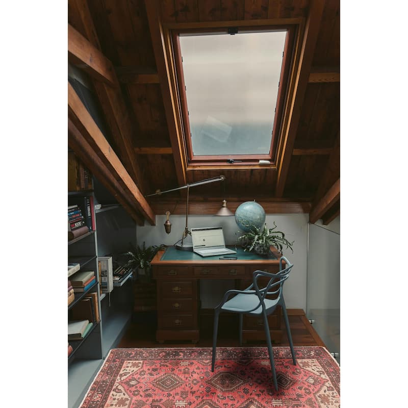 ECARPETGALLERY Hand-knotted Antalya Vintage Pink Wool Rug - 2'10 x 4'7