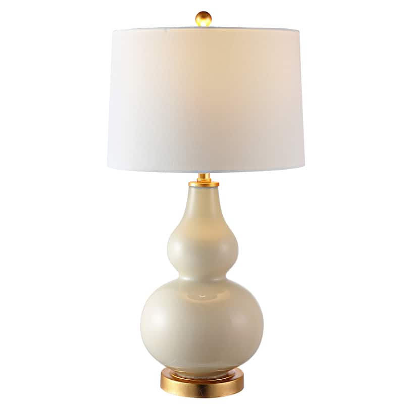 SAFAVIEH Lighting Karlen Gourd Table Lamp (Set of 2) - 15x15x28.5