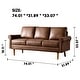 preview thumbnail 68 of 71, Ovios Upholstered Mid-century Sofa