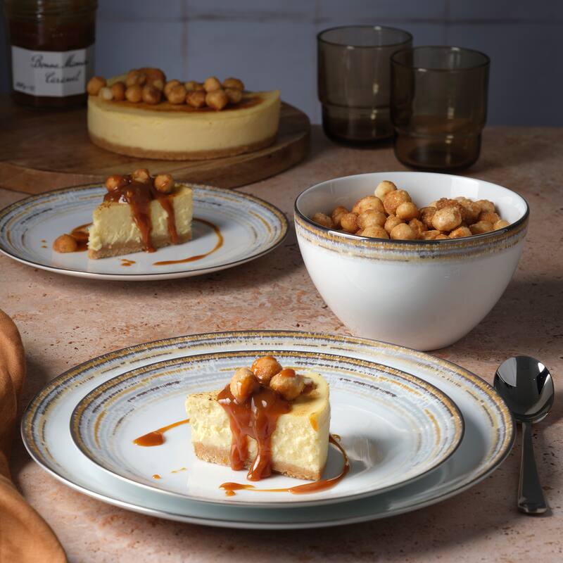 Raylan 30-Piece Dinnerware Set, Service for 6
