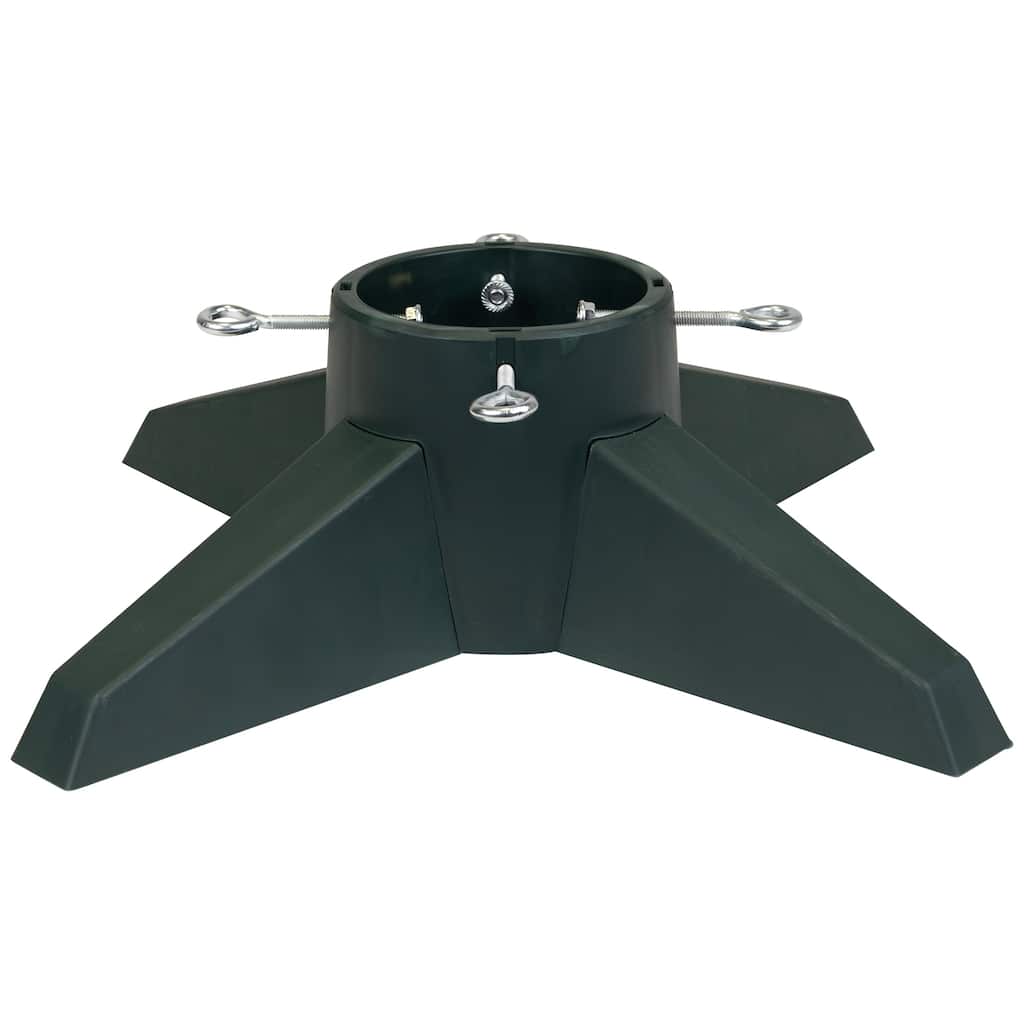 Live Christmas Tree Stand - Green - For Trees up to 9 foot Tall