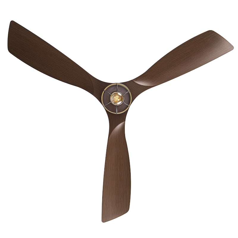 Metal Ceiling Fan Light with Remote