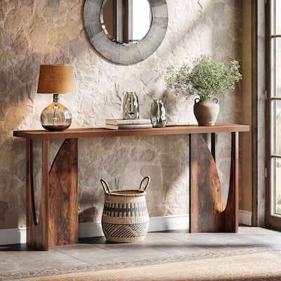 70.9 Inches Narrow Console Sofa Table for Entryway Living Room - 70.9"W *11.8"D*31.5"H