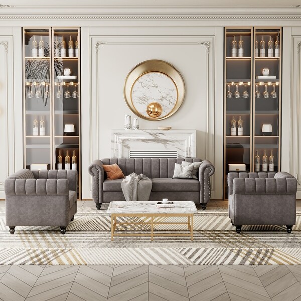 Three sofa set discount