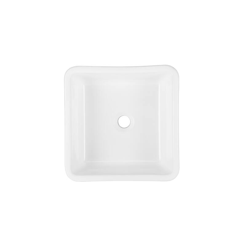 Reims One-Piece Pedestal Sink - 15.75" x 15.75" 33"