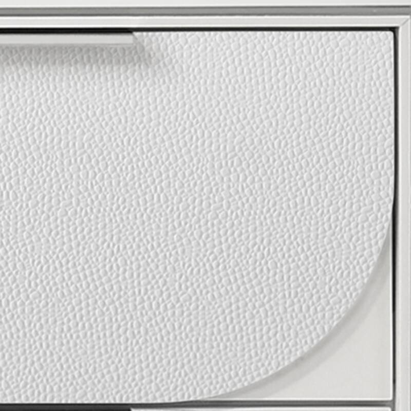 Soto Pearl White 6-Drawer Dresser
