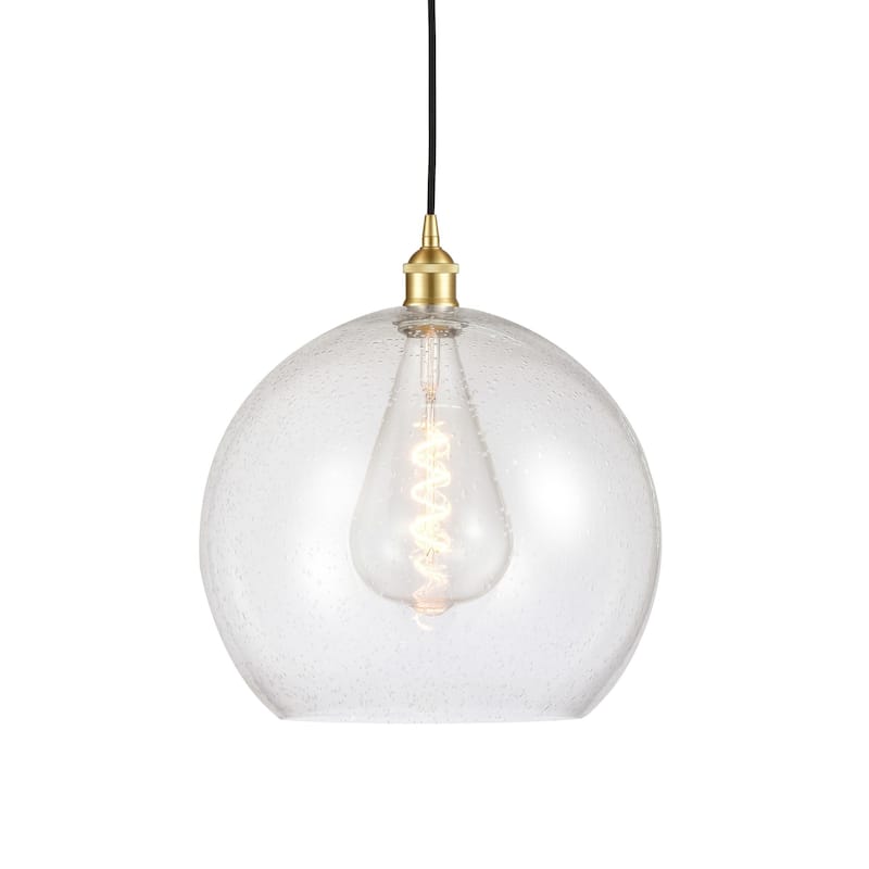 Innovations Lighting 616-1P-17-14 Athens Pendant Athens 14" Wide - Satin Gold / Seedy