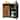 Industrial Storage Cabinet with Sliding Barn Door - 32" x 16" x 33" (L x W x H)