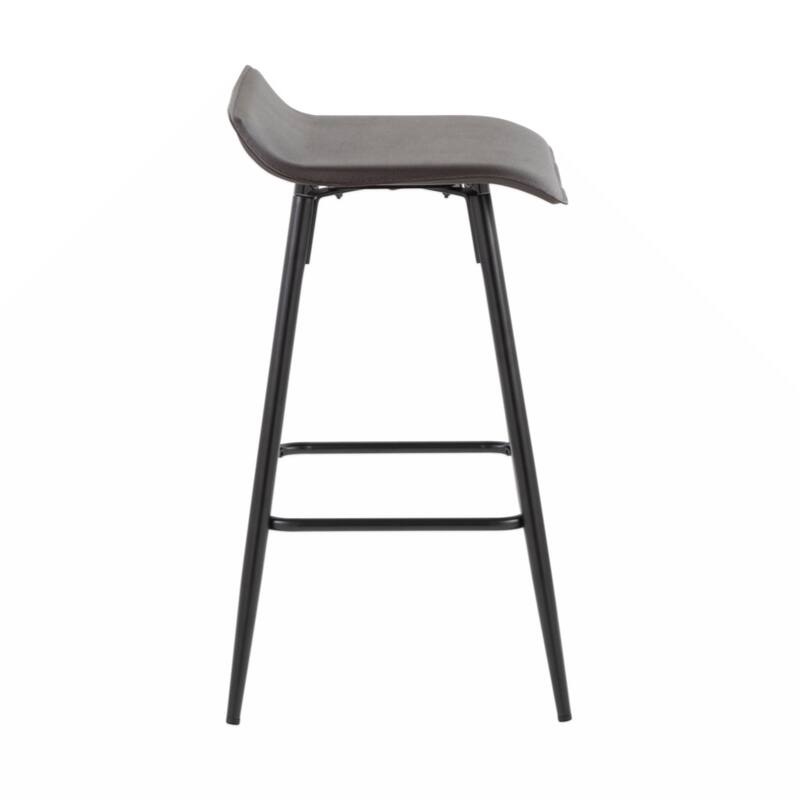 26" Contemporary Fixed Height Counter Stool - Set of 2