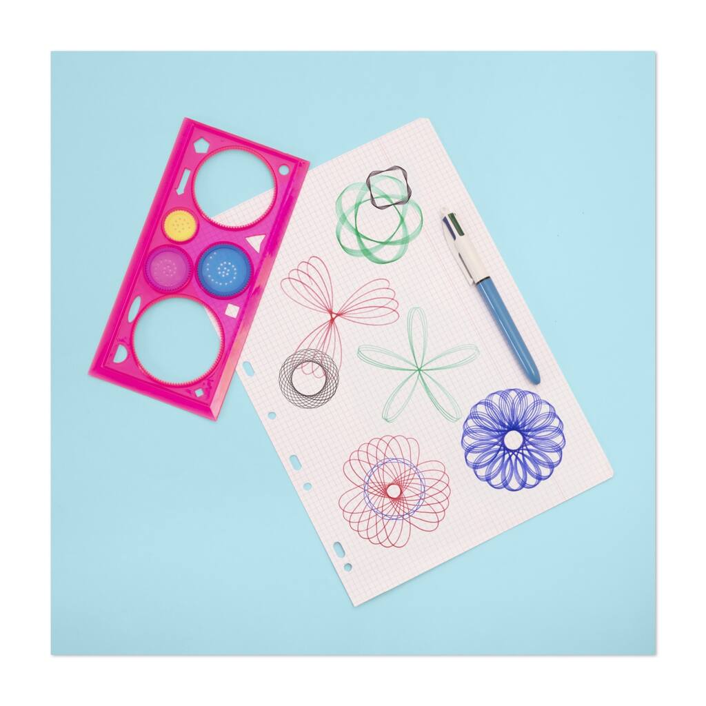 Espiro grafo Photography Circles Geometric Pattern Art Print/Poster