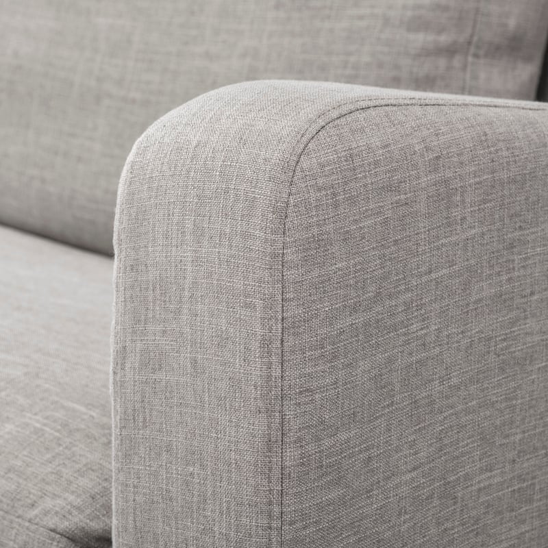 Denly III Beige Slipcover Upholstered Arm Chair