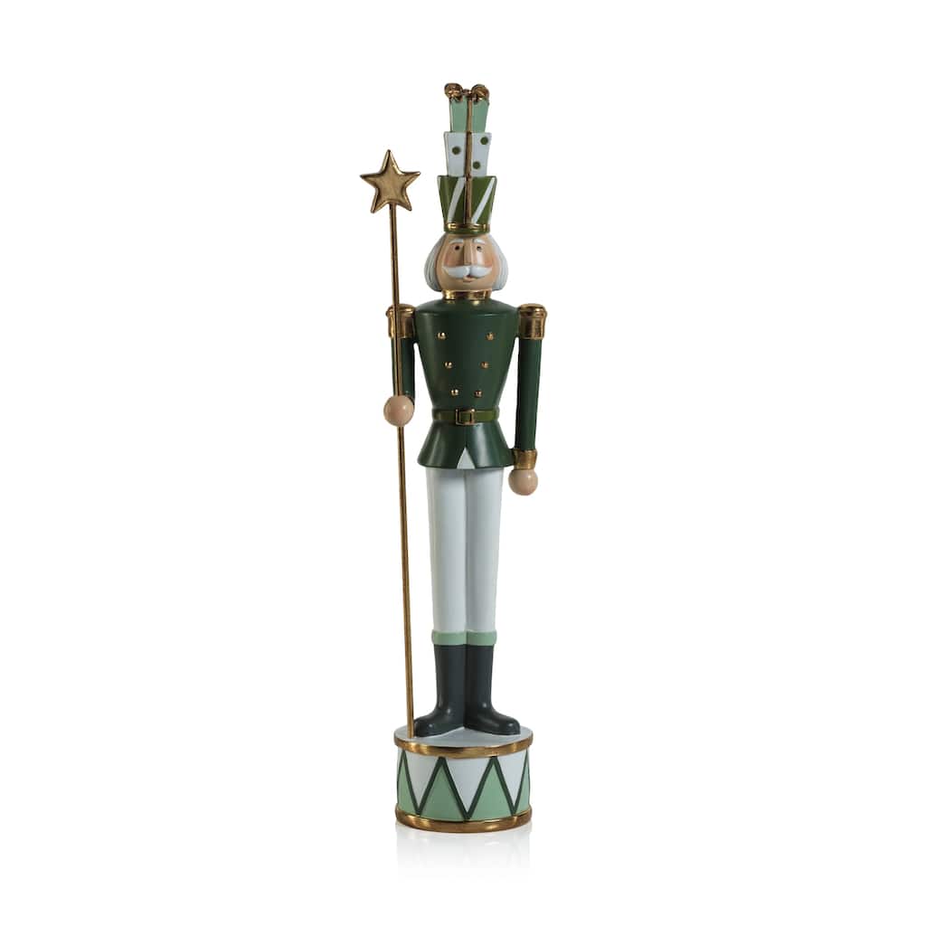 Clarence Nutcracker Soldier w/ Star Figurine