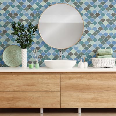 Merola Tile Scala Garden 12-1/8" x 12-1/8" Porcelain Floor and Wall Tile