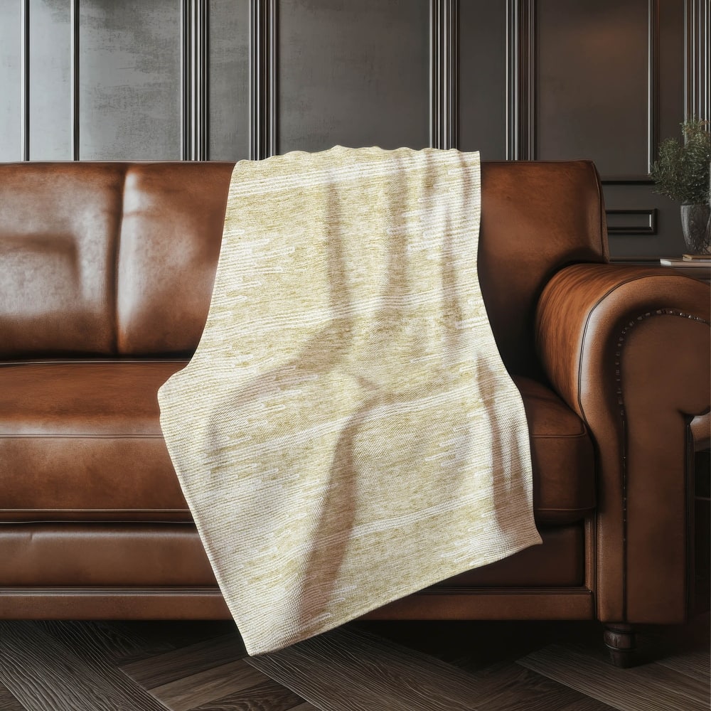 Premium Machine Washable Boho Moroccan Sherpa Throw Blanket