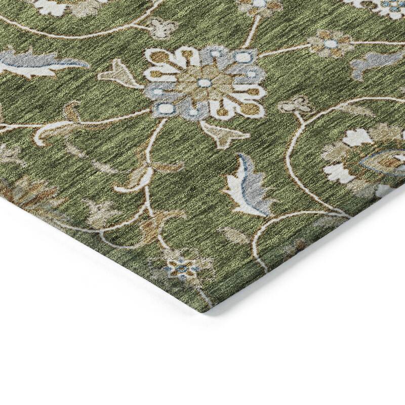 HomeRoots Moroccan Transitional Rectangle Outdoor Rug