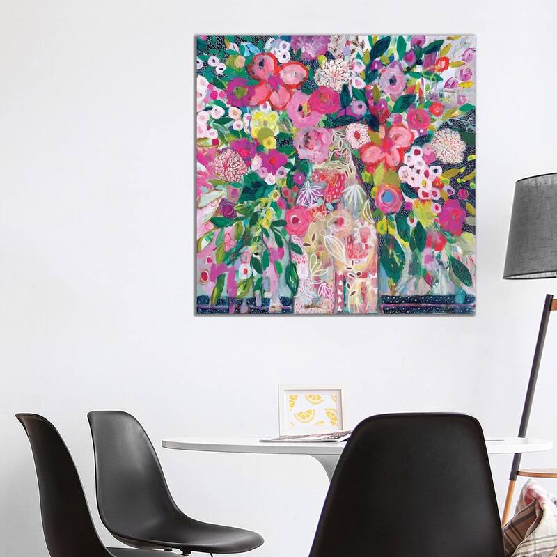 iCanvas "Pale Vase" by Carrie Schmitt Canvas Print - 37x37x1.5