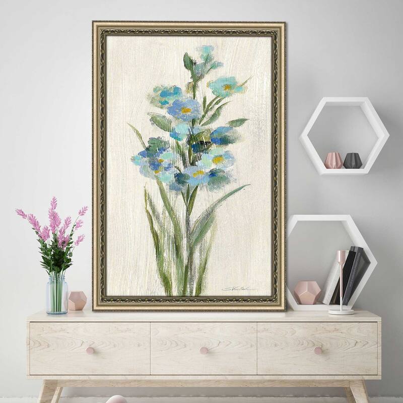 "Farm Flower IV Light" by Silvia Vassileva Print on Acrylic.