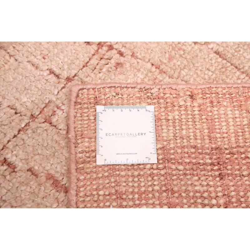 ECARPETGALLERY Hand-knotted Elysian Tan Silk Rug - 5'11 x 8'11
