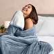preview thumbnail 16 of 88, Bare Home Sherpa Fleece Blanket - Reversible Plush Bed Blanket