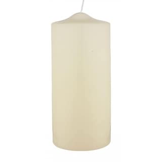 10" Ivory Pillar Candle