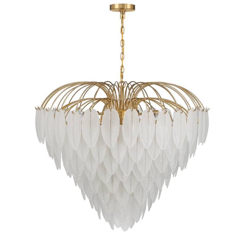 Savoy House 1-3505-15 Boa 15 Light 34" Wide Waterfall Chandelier