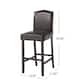 Logan Bonded Leather Backed Barstool (Set of 2) by Christopher Knight Home