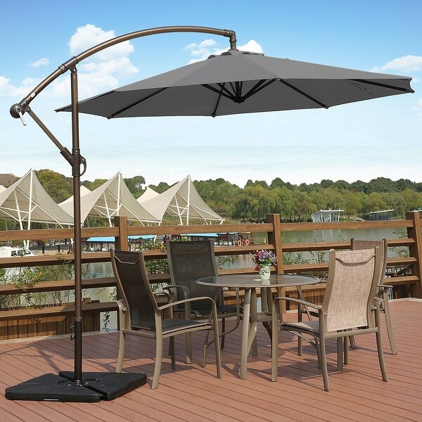 sun shade umbrella with base