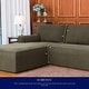 preview thumbnail 13 of 79, Subrtex 2-Piece L Shape Sofa Cover Stretch Sectional Left Chaise Cover