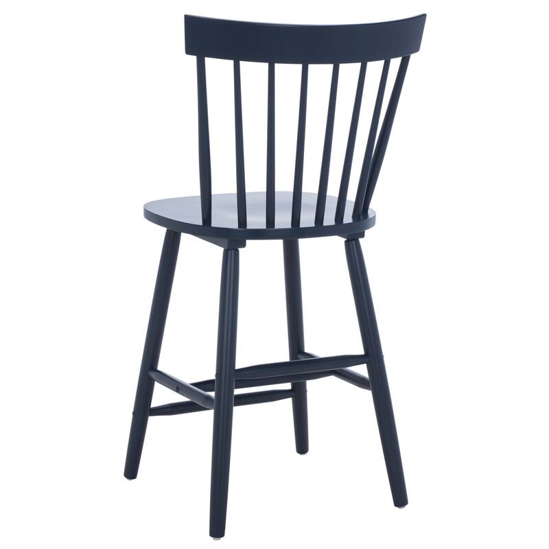 SAFAVIEH Biddie 24-inch Spindle Farmhouse Counter Stool (Set of 2) - 20" W x 21" D x 39" H - 20"W x 21"D x 39"H