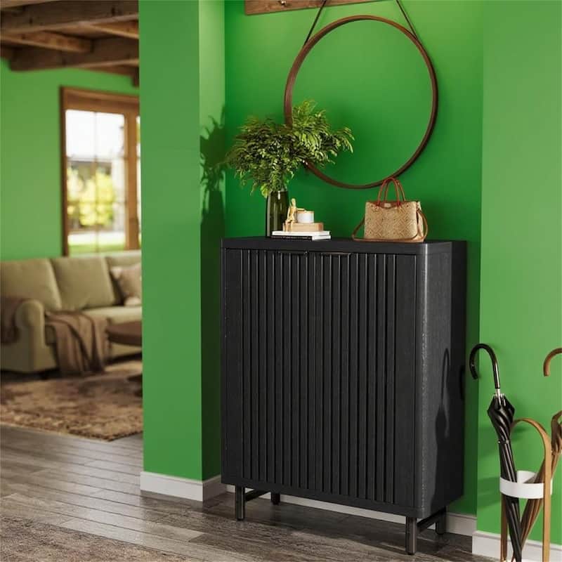 Multi-Tier Shoe Cabinet, 5-Tier Storage Organizer