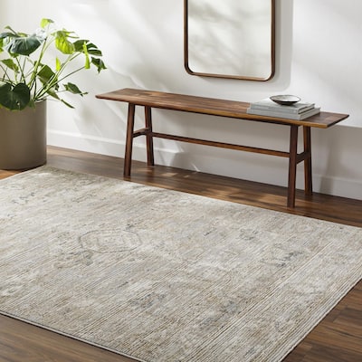 Livabliss Traditional Edmonton Medallion Area Rug